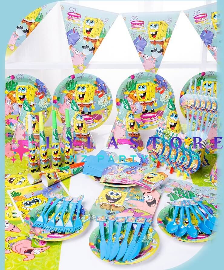 Spongebob 16th birthday decor .#spongebob#spongebobsquarepants#PlutoTV
