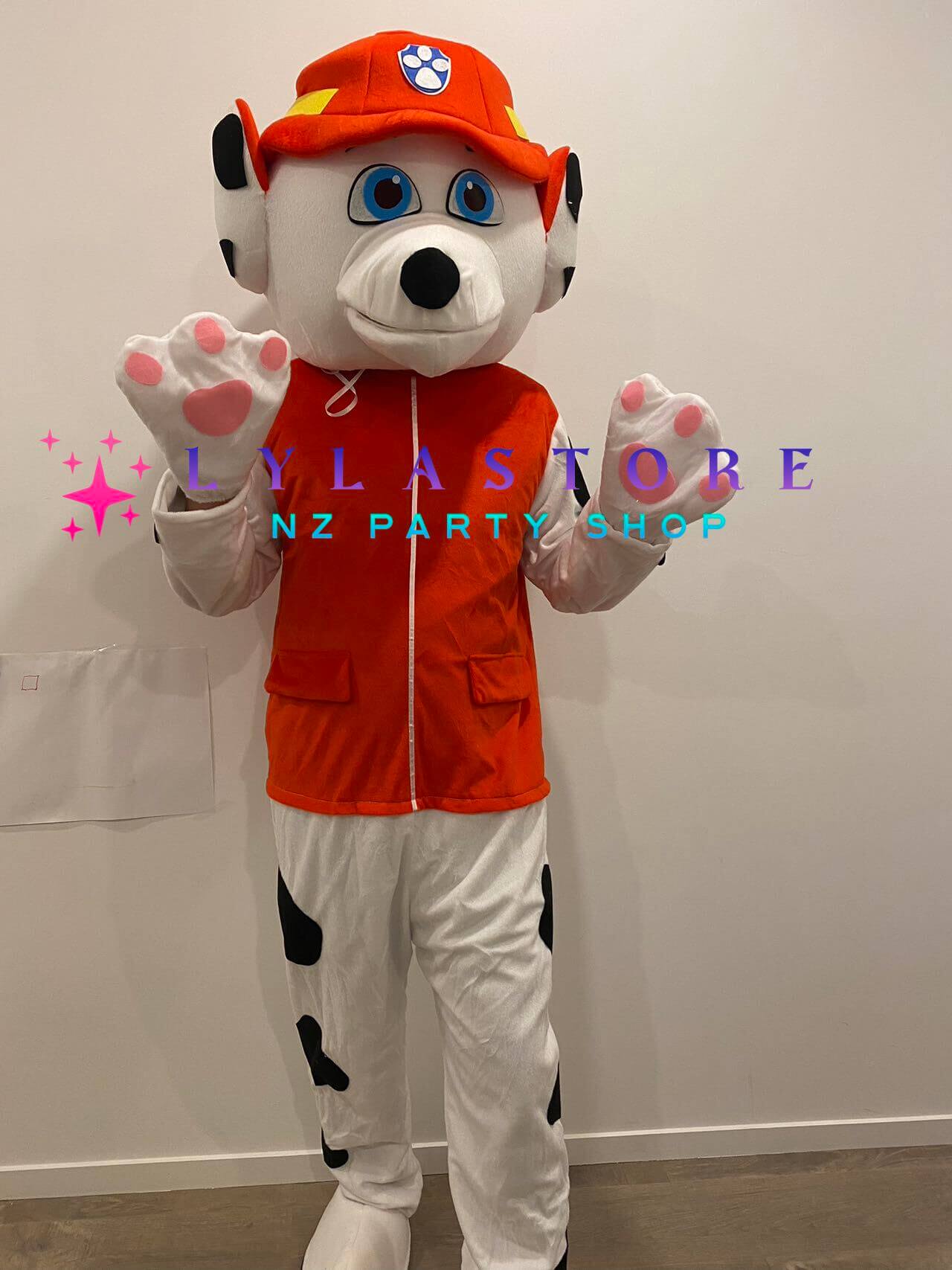 Paw Patrol Marshall Mascot Costume Hire - Magical Adventure in