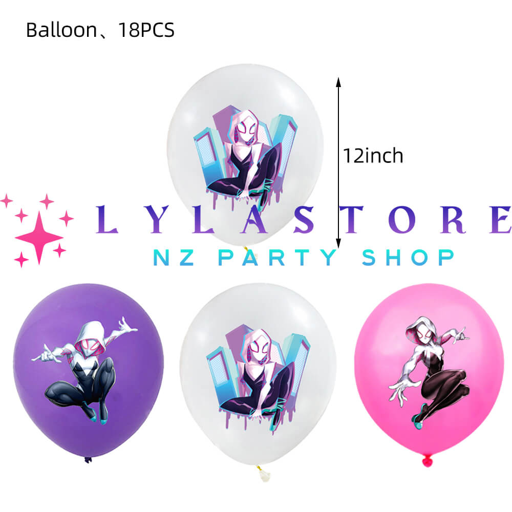 spiderman-gwen-stacy-balloon-birthday-decoration-lylastore.com