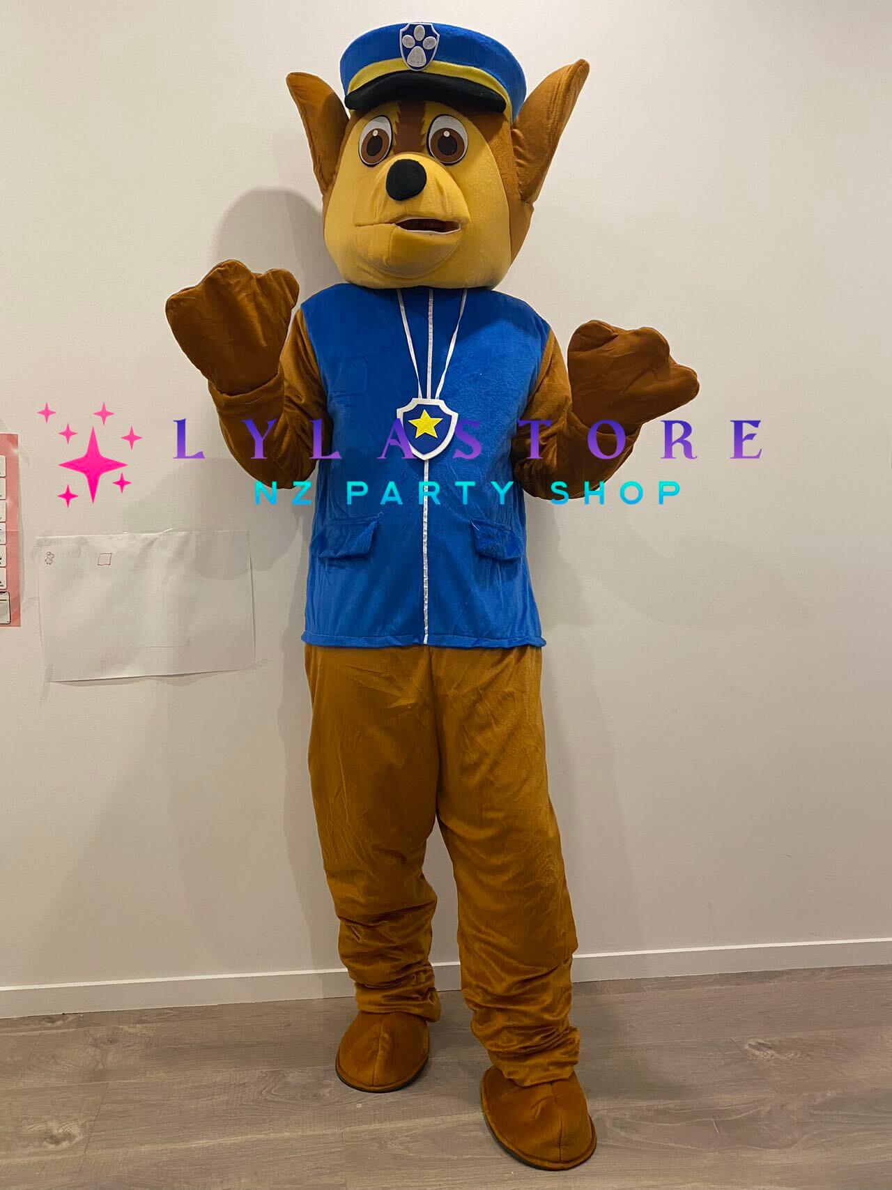 Paw Patrol Chase Mascot Costume Hire - Thrilling Adventure in Auckland –  LYLASTORE NZ