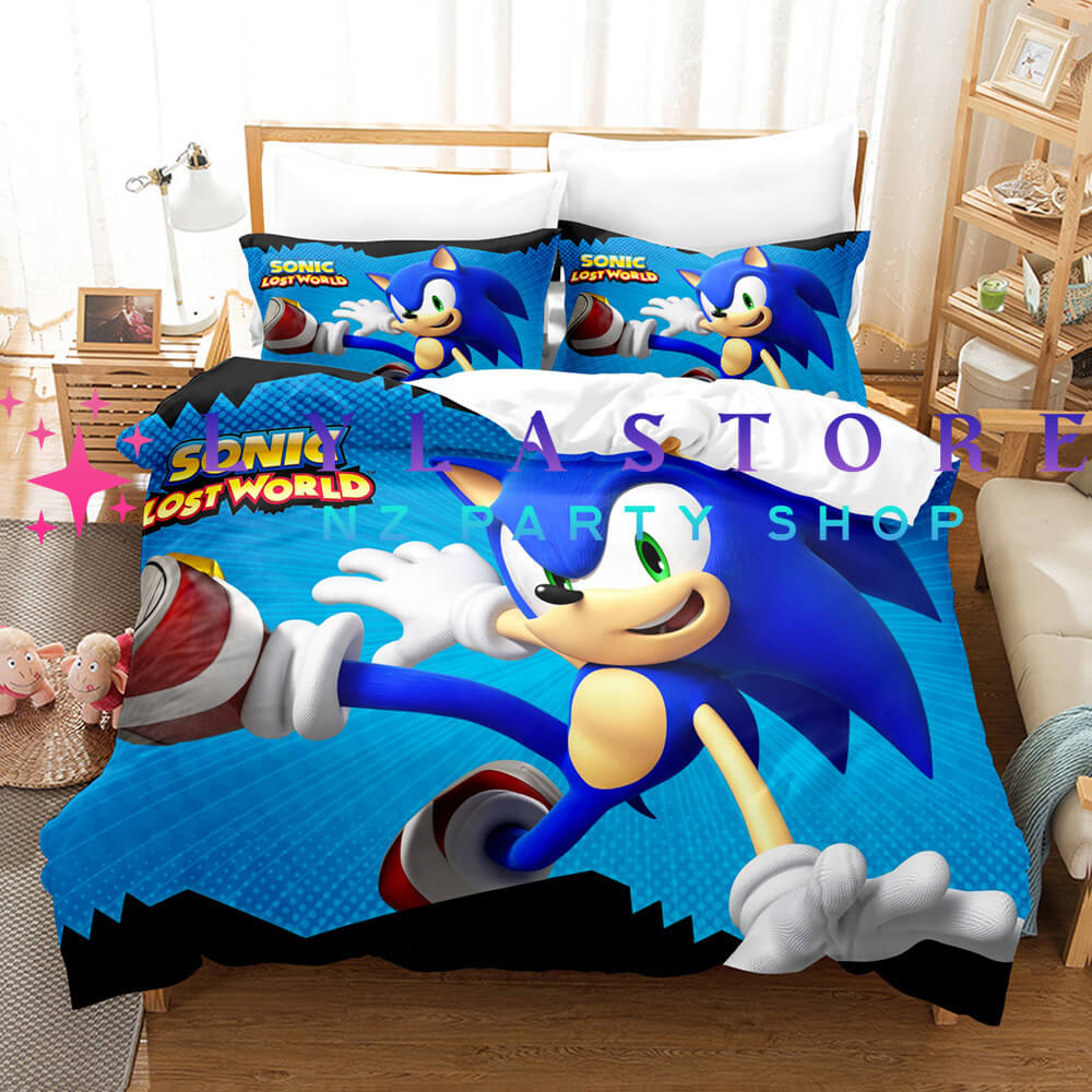 Sonic Duvet Cover Set - Perfect for Kids Bedroom
