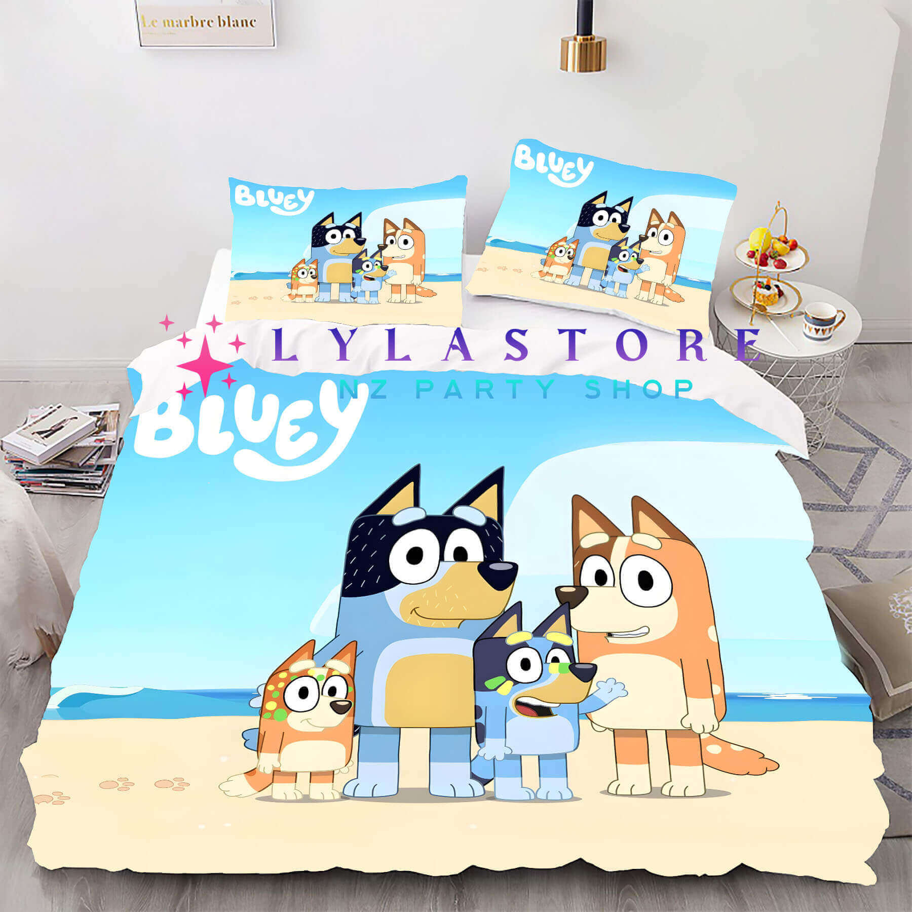 bluey-duvet-cover-pillow-nz-lylastore.com