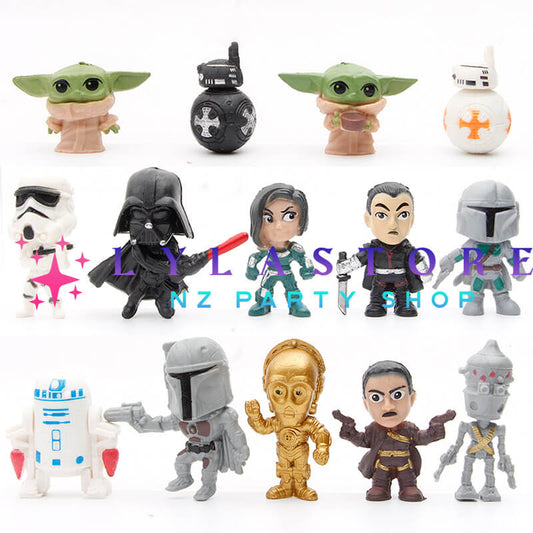 14Pcs Star Wars Collection Figures Set