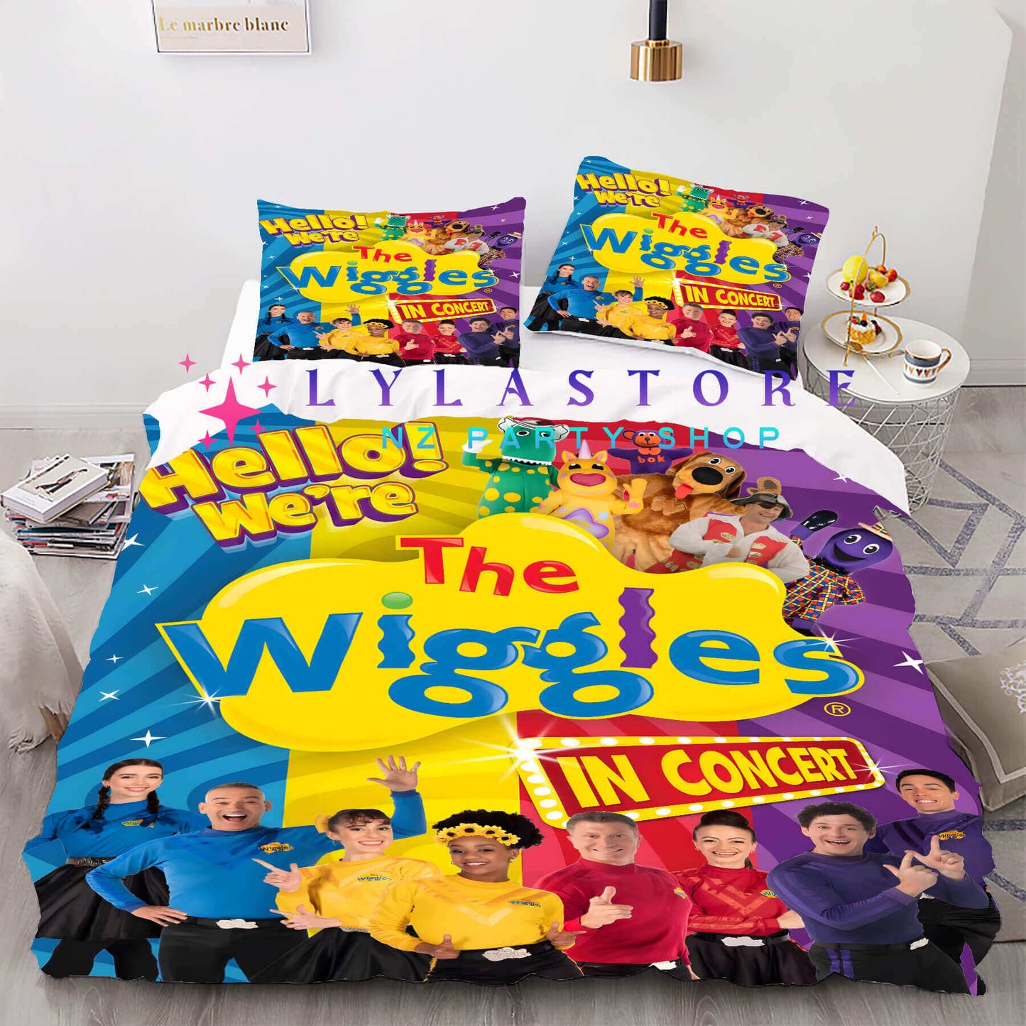 wiggles-duvet-cover-pillow-nz-lylastore.com