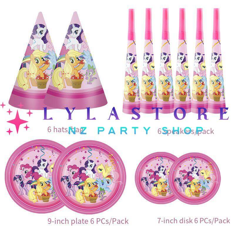 My Little Pony Birthday Party Decorations 16-Pieces Set