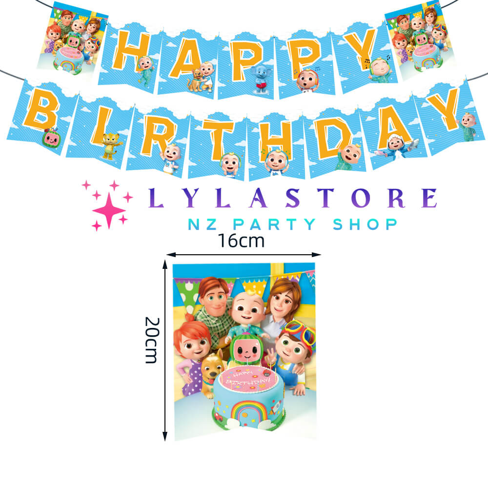 Cocomelon Birthday Party Balloon Pack Decorations-211