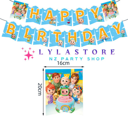 Cocomelon Birthday Party Balloon Pack Decorations-211