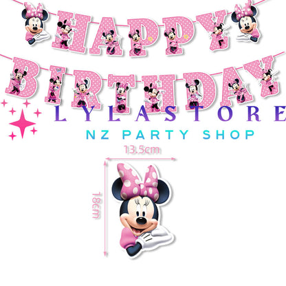Disney Minnie Mouse Birthday Party Balloon Pack Decorations - 209