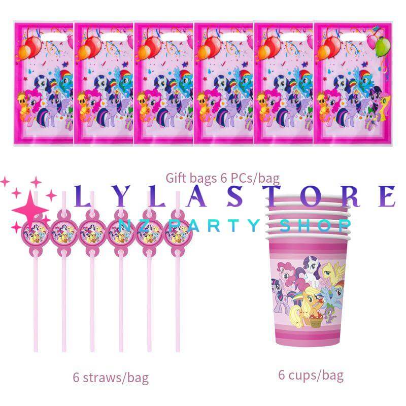My Little Pony Birthday Party Decorations 16-Pieces Set