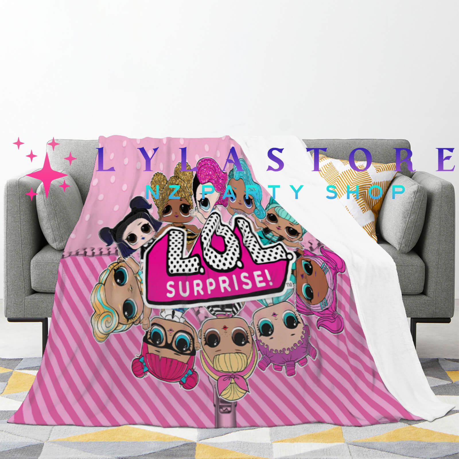 lol-surprise-girl-blanket-nz-lylastore.com