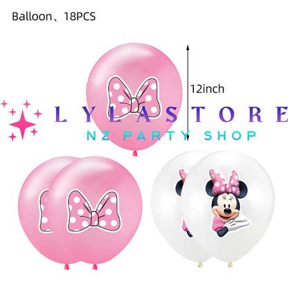 Disney Minnie Mouse Birthday Party Balloon Pack Decorations - 209