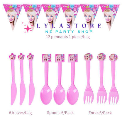 barbie-princess-spoon-fork-knife-birthday-decoration-lylastore.com