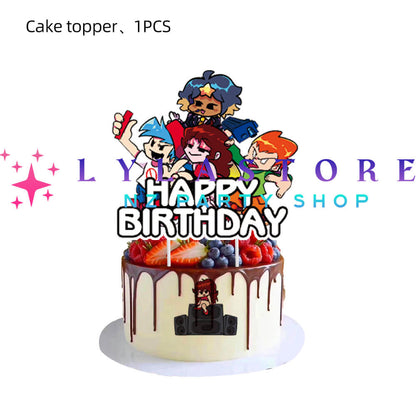 friday-night-funkin-cake-topper-birthday-decoration-lylastore.com