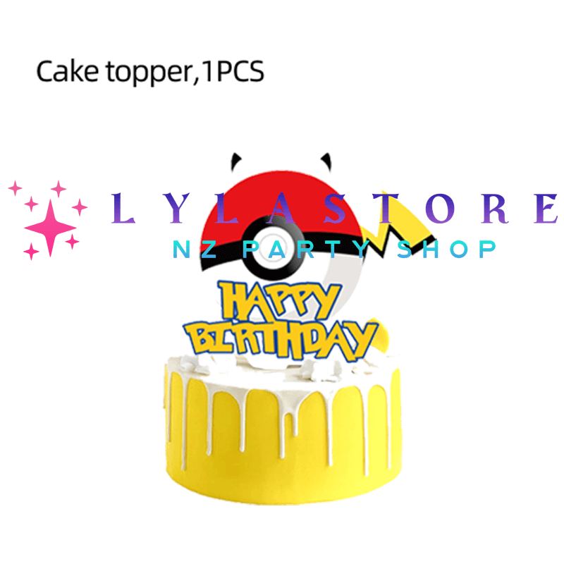 pokeball-cake-topper-birthday-decoration-lylastore.com