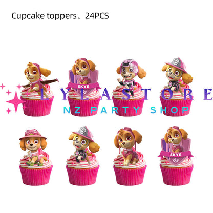 paw-patrol-pink-cupcake-topper-birthday-decoration-lylastore.com