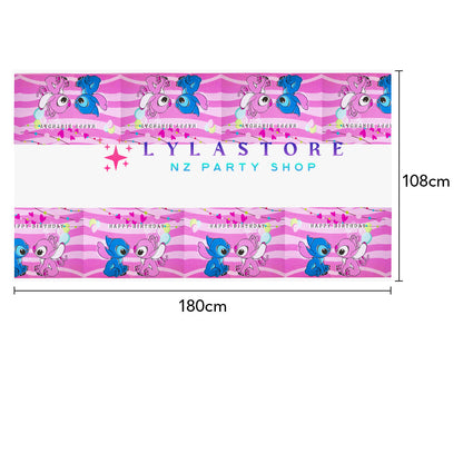 disney-stitch-pink-birthday-party-tablecloth-lylastore.com
