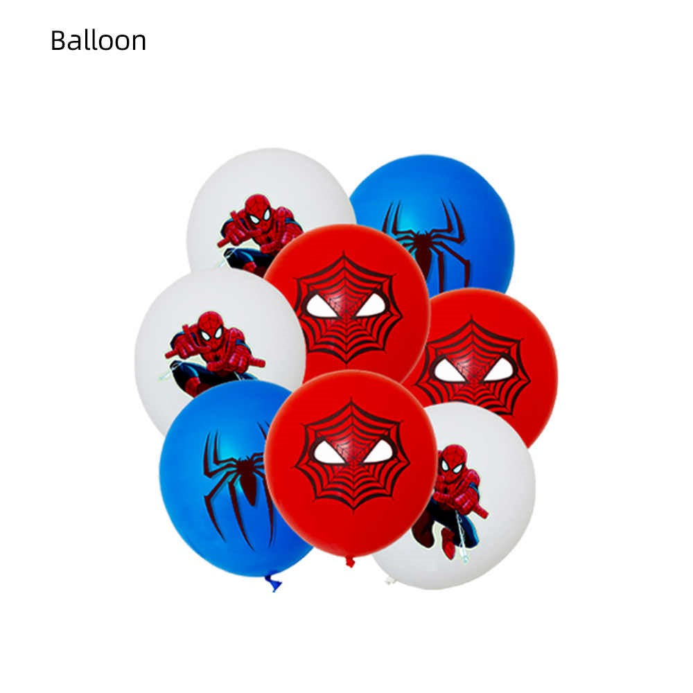 Spiderman Birthday Balloon Pack