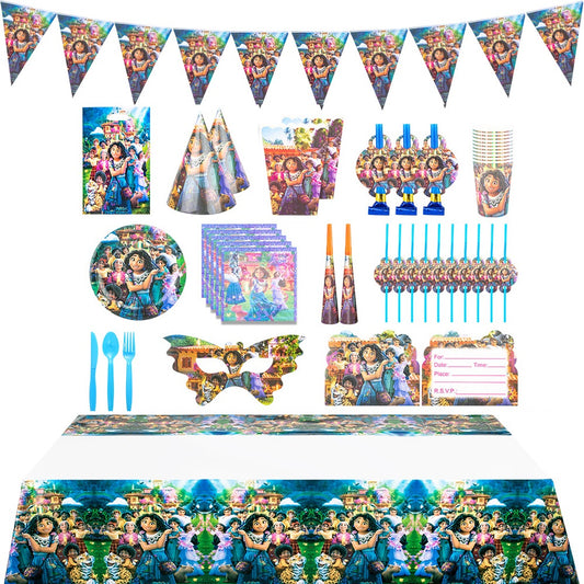 145Pcs Encanto Mirabel  Birthday Party Decorations