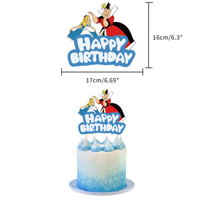 Disney Alice Birthday Party Balloon Pack Decorations