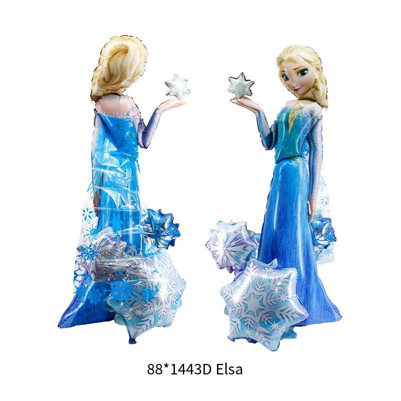 3D Frozen Elsa AirWalker Foil Balloon - lylastore